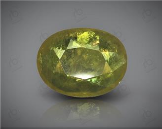 Natural Heated & Treated Yellow Sapphire Certified 2.69 CTS (DIN 86120 )
